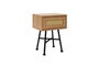 Hanah Home Mesa Auxiliar Nala 54, Natural, 40x30x54 cm