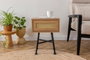 Hanah Home Mesa Auxiliar Nala 54, Natural, 40x30x54 cm