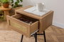 Hanah Home Mesa Auxiliar Nala 54, Natural, 40x30x54 cm
