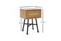 Hanah Home Mesa Auxiliar Nala 54, Natural, 40x30x54 cm