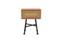 Hanah Home Mesa Auxiliar Nala 54, Natural, 40x30x54 cm