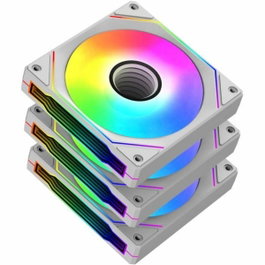 Xigmatek Pack de 3 Ventiladores Infinity G20A 120 mm Blanco