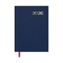 Dohe Agenda Anual Síntex 2026 Azul 14x20 cm