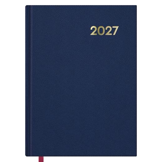 Dohe Agenda Anual Síntex 2026 Azul 14x20 cm