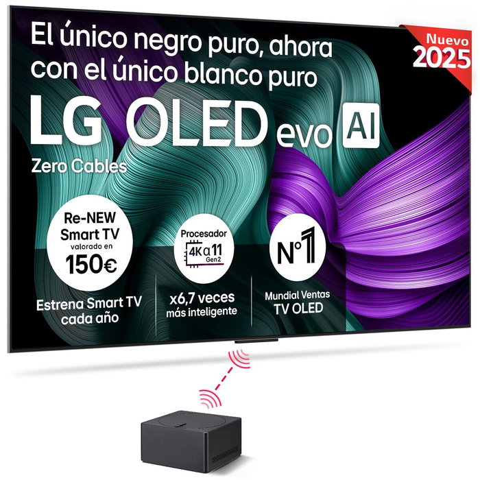 LG OLED evo AI OLED83M59LA 83 pulg. 4K Ultra HD Smart TV Metálico