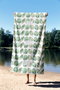 Mijölnir Toalla de Playa Water Color Jungle 90 Multicolor Microfilamento 90x150cm 70% Poliéster 30% Poliamida