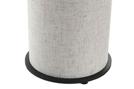 DKD Home Decor Lámpara Sobremesa Crudo Algodón y Metal 23 x 60 x 40 cm