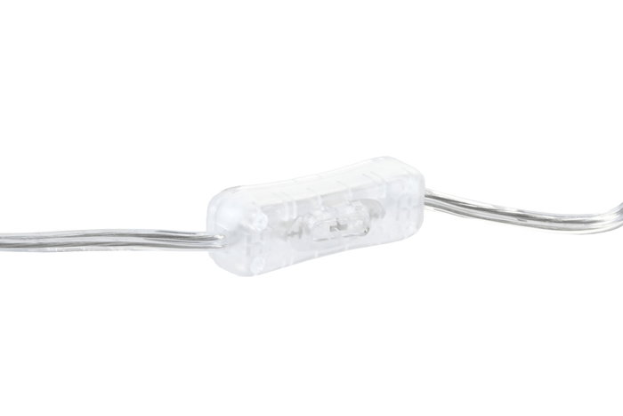 DKD Home Decor Lámpara Sobremesa Crudo Algodón y Metal 23 x 60 x 40 cm