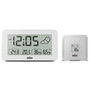 Braun BC 13 W DCF Estación Meteorológica Digital Blanca