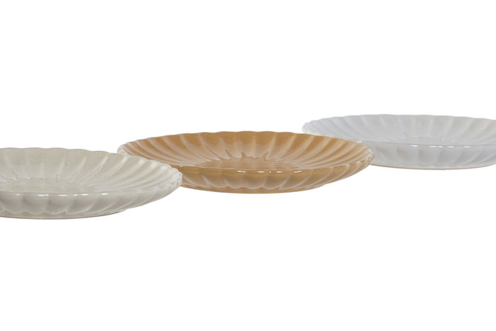 DKD Home Decor Plato de Gres Vintage 24 Jaspeado 20x20x2,5 cm Surtido DKD Home Decor Plato de Gres Vintage 24 Jaspeado 20x20x2,5 cm Surtido
