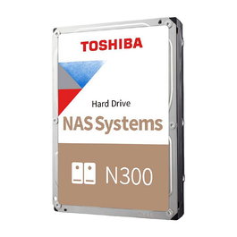 Toshiba N300 HDWG51CUZSVA - Disco Duro para NAS, 12TB, 7200 RPM, 512MB Caché, 3.5 Pulgadas, SATA III (6Gb/s), 24/7, Alta Resistencia