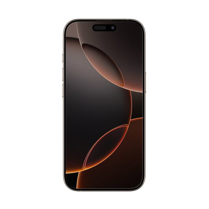 Belkin OVA159HQ Protector de Pantalla iPhone 16 Pro - Vidrio Templado Dureza 9H, Antibacteriano, Fácil Instalación Sin Burbujas