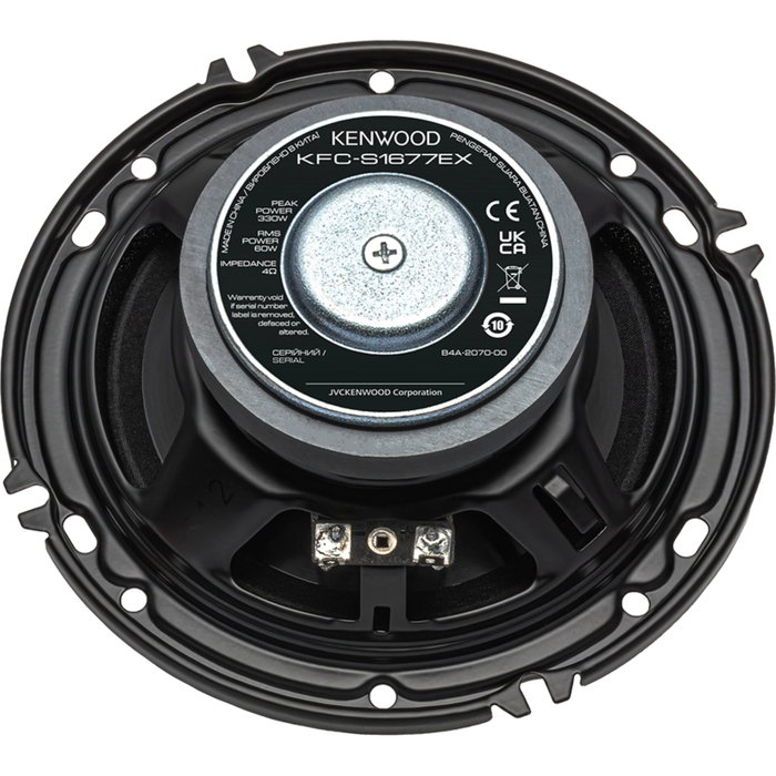 Kenwood KFC-S1677EX Altavoces Coaxiales de 2 Vías de 16 cm