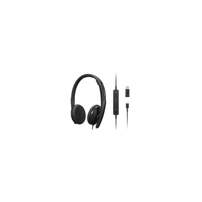 Lenovo 4XD1M45626 Auriculares de Diadema Alámbricos USB Tipo C Negro