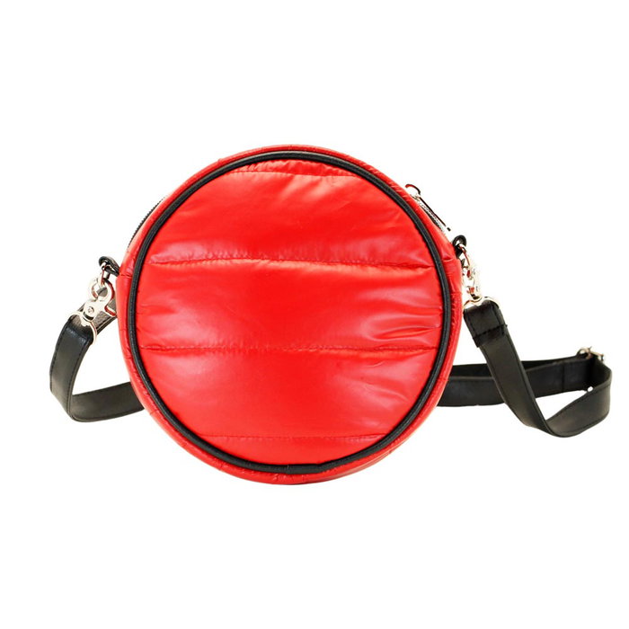 Disney Mickey Mouse Bolso Bandolera Redondo Padding Air Negro 18,5x18,5x5cm Nylon