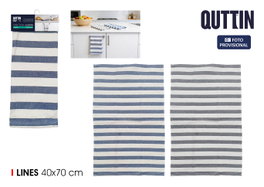 Inde Paños de Cocina de Algodón Lines 40x70 cm (Pack de 24)