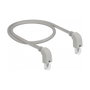 DeLOCK Cable de red RJ45 Cat.5e SF/UTP con conectores en ángulo 1 m