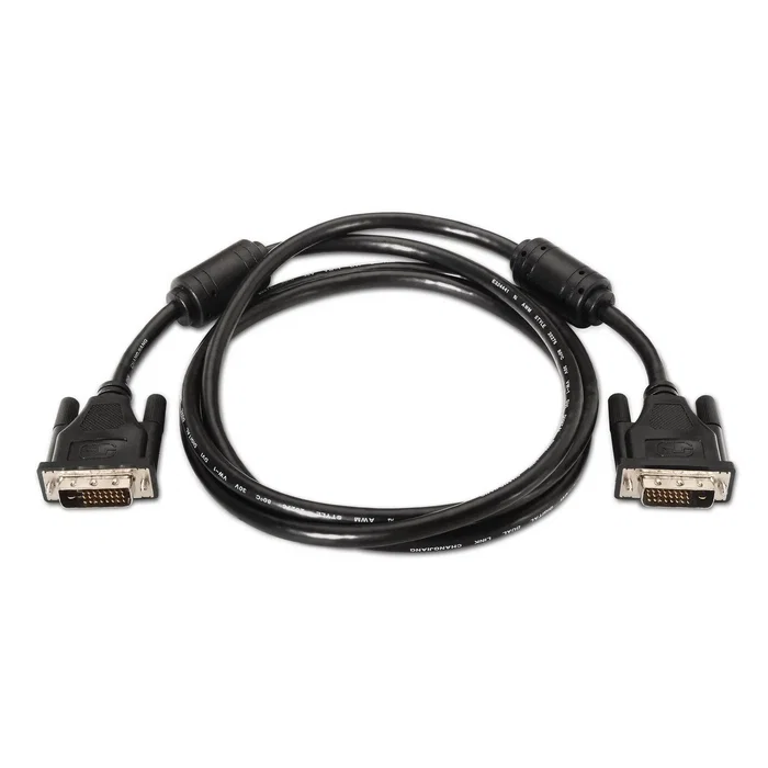 Aisens Cable DVI Dual Link 24+1 con Ferrita 1.8m Negro