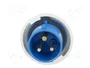 PAWBOL Enchufe Macho 32A 400VAC IP67 3 Pines