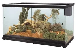 Ferplast Terrarium Explora 110 Terrario para Reptiles 110x45x61 cm Negro