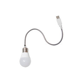 LogiLink Luz USB con LED blanco para escritorio
