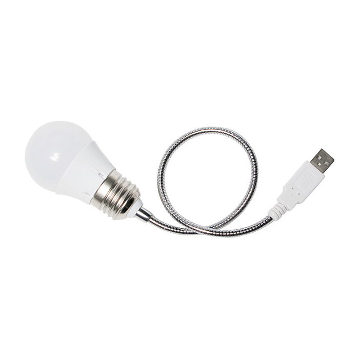 LogiLink Luz USB con LED blanco para escritorio