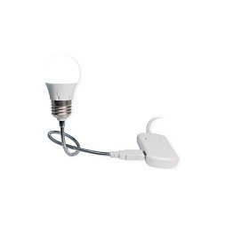 LogiLink Luz USB con LED blanco para escritorio