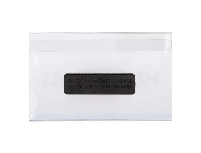 Q-connect Identificador KF14138 con clip magnético y apertura superior 54x90 mm Q-connect Identificador KF14138 con clip magnético y apertura superior 54x90 mm