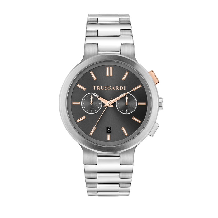 Trussardi R2453164005 Reloj Analógico para Hombre Gris Trussardi R2453164005 Reloj Analógico para Hombre Gris