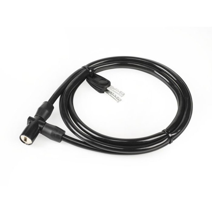 XLC LO-C16 Cable Antirrobo 180 cm Cilindro DS Doble Revestimiento Goma con Soporte y Llave XLC LO-C16 Cable Antirrobo 180 cm Cilindro DS Doble Revestimiento Goma con Soporte y Llave