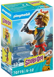 Playmobil Scooby-Doo Figura Coleccionable Samurái con Casco y Espada para Niños 5-12 Años