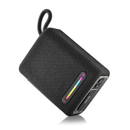 Ngs Altavoz Portátil Bluetooth Luces RGB IPX6 Negro 15W