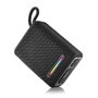 Ngs Altavoz Portátil Bluetooth Luces RGB IPX6 Negro 15W