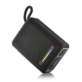 NGS ROLLER FURIA 1 Altavoz Portátil Bluetooth 15W IPX6 Impermeable con Luces RGB Estéreo - Color Negro