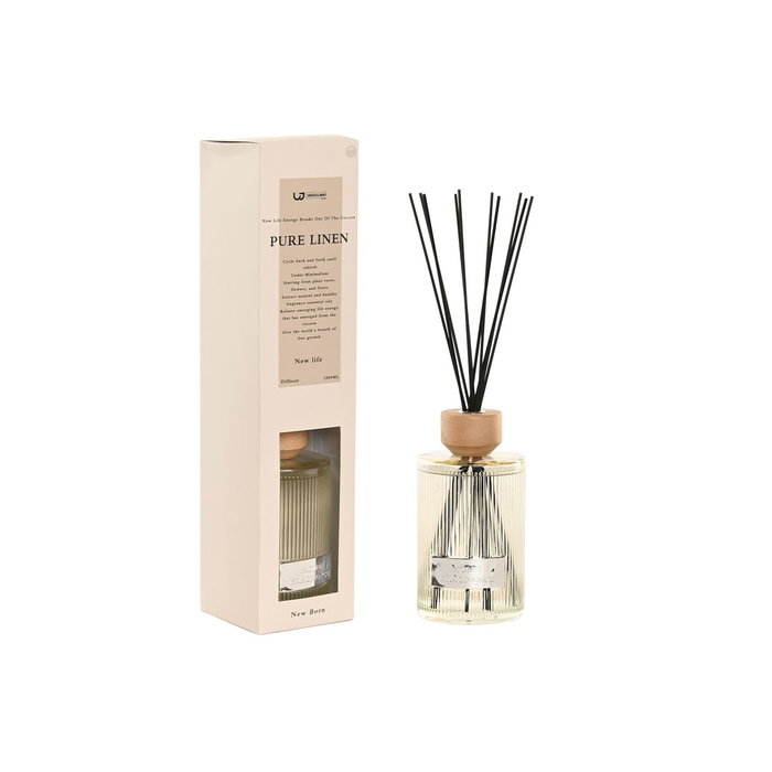 DKD Home Decor Ambientador Mikado Cristal Aroma Lino 1000 ml DKD Home Decor Ambientador Mikado Cristal Aroma Lino 1000 ml