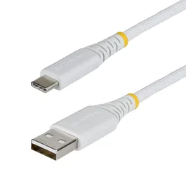 StarTech.com Cable de Carga Rápida USB-A a USB-C de 1m Blanco