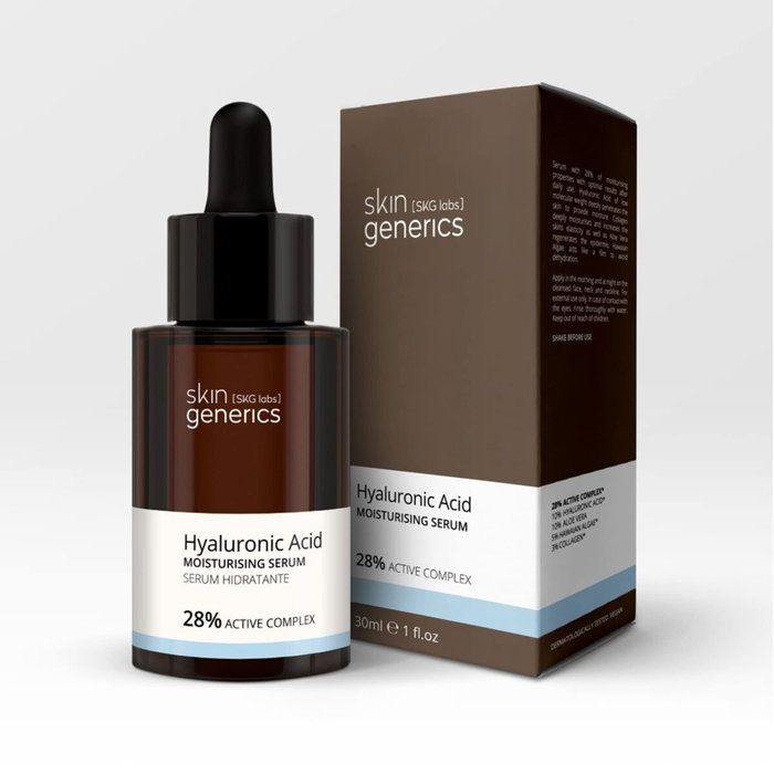 Skin Generics Ácido Hialurónico sérum hidratante 28% 30 ml