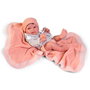 Muñecas Antonio Juan 50413 Muñeca Bebé Recién Nacido Pipo con Toquilla y Ropa: Gorro, Sudadera y Culotte para +3 Años