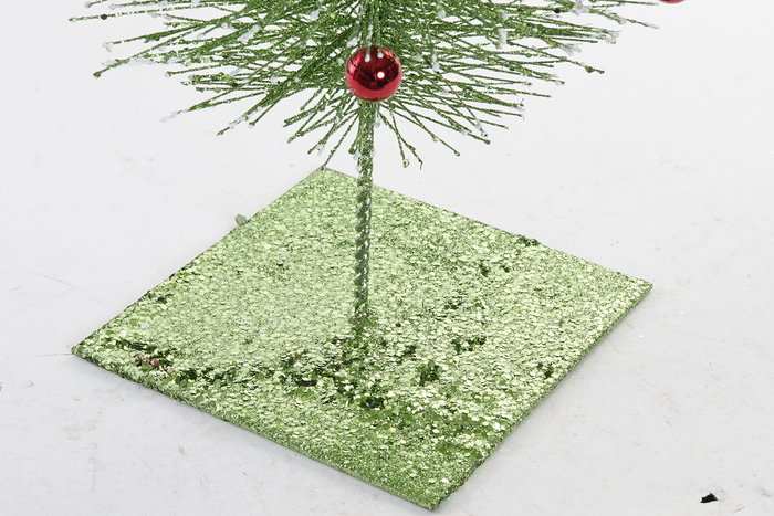DKD Home Decor Árbol de Navidad Tradicional Verde Rojo 22 x 120 x 22 cm