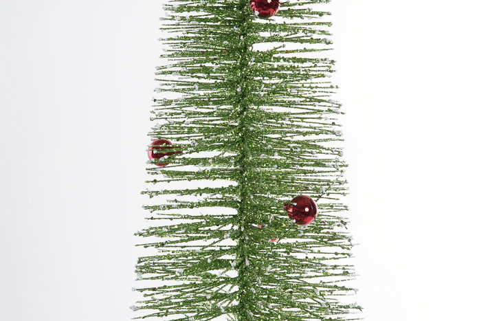 DKD Home Decor Árbol de Navidad Tradicional Verde Rojo 22 x 120 x 22 cm