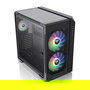 Thermaltake View 51 TG ARGB Midi Tower Negra ATX EATX Micro-ATX Mini-ITX Acero para Juego con Iluminación ARGB