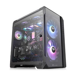 Thermaltake View 51 TG ARGB Midi Tower Negra ATX EATX Micro-ATX Mini-ITX Acero para Juego con Iluminación ARGB