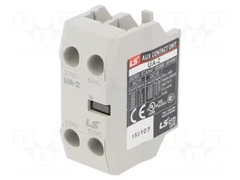 LS ELECTRIC Contactores auxiliares UA-2-2B con agarres de tornillo