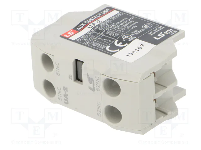 LS ELECTRIC Contactores auxiliares UA-2-2B con agarres de tornillo