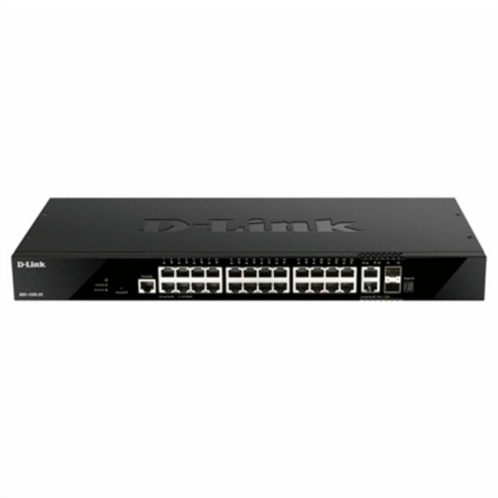 D-Link DGS-1520-28 Switch Gestionado L3 de 28 Puertos Negro D-Link DGS-1520-28 Switch Gestionado L3 de 28 Puertos Negro