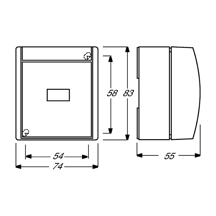 BUSCH-JAEGER 2621WGL-53 Wipptaster con iluminación ocean IP44 gris/azul verdoso