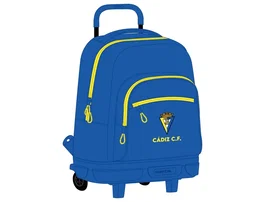 Safta Mochila Grande con Ruedas Compact Extraíble Cadiz C.F.