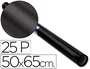 Sadipal Papel Charol Negro Rollo 25 Hojas 50x65 cm Gramaje 65 g/m²