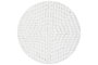 DKD Home Decor Decoración de Pared Mango MDF 90x90 3D Blanco