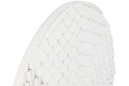 DKD Home Decor Decoración de Pared Moderna Blanco 4 x 90 x 90 cm